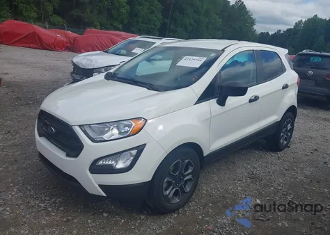 2018 Ford Ecosport S z USA, uszkodzony, nr VIN MAJ3P1RE0JC195360